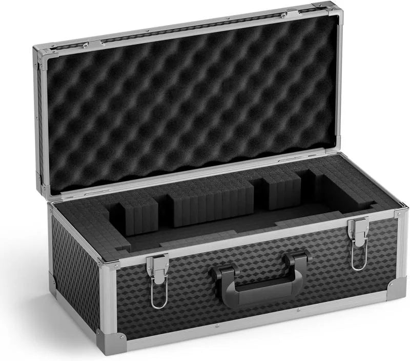 Aluminum  Tool Storage Case for Wireless Mic System Storage & Camera Gear Transportation