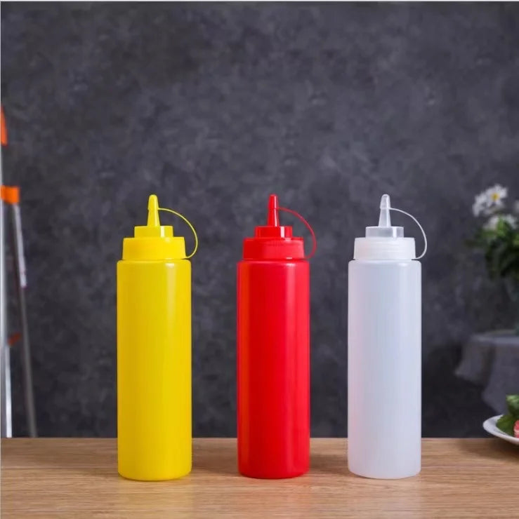 Low MOQ BBQ Sauce Bottles Sauce Squeeze Bottle Plastic LDPE Dropper Bottle