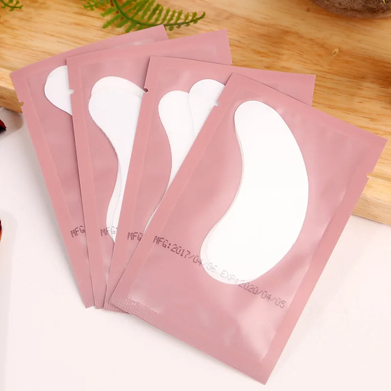 Custom Package Hydrogel Gel Lashes Lift Pad Eyelash Perm Rod Grafting Tool with Mask for Eyelash Extension