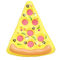 PVC Material 18mm Thick 166x95cm Inflatable Pizza Slice Pool Float for Adults