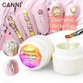 10g CANNI NAIL Art Decoration Rhinestones Glue Gel Use for Nail Tips Decoration Led Uv Gel Shiny Non Sticky Glue