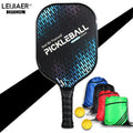 Leijiaer Best Selling Pickleball Racket Pickle Ball Court Cushion Graphite Carbon Fiber Graphite Pickleball Paddles