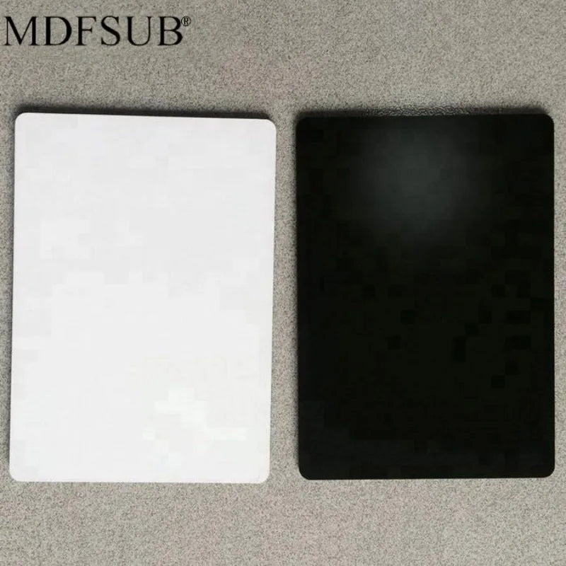 MDFSUB Home Decoration 3mm Single Side Sublimating MDF Sheet Laser Cut 60x120cm E0 Sublimation Blank MDF Board for DIY Designs