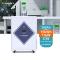 Poland Stock 15kwh 6.6kWh Lithium Battery Batteries 51.2V 11KW 304Ah 8000 Cycles Solar Power System Home Energy Storage Systems