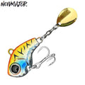 NEWMAJOR Metal VIB Jig with Spoon Fast Delivery 5g 7g 10g 14g 20g 25g Sea Fishing Lure Spinner for Saltwater Stream Fishing