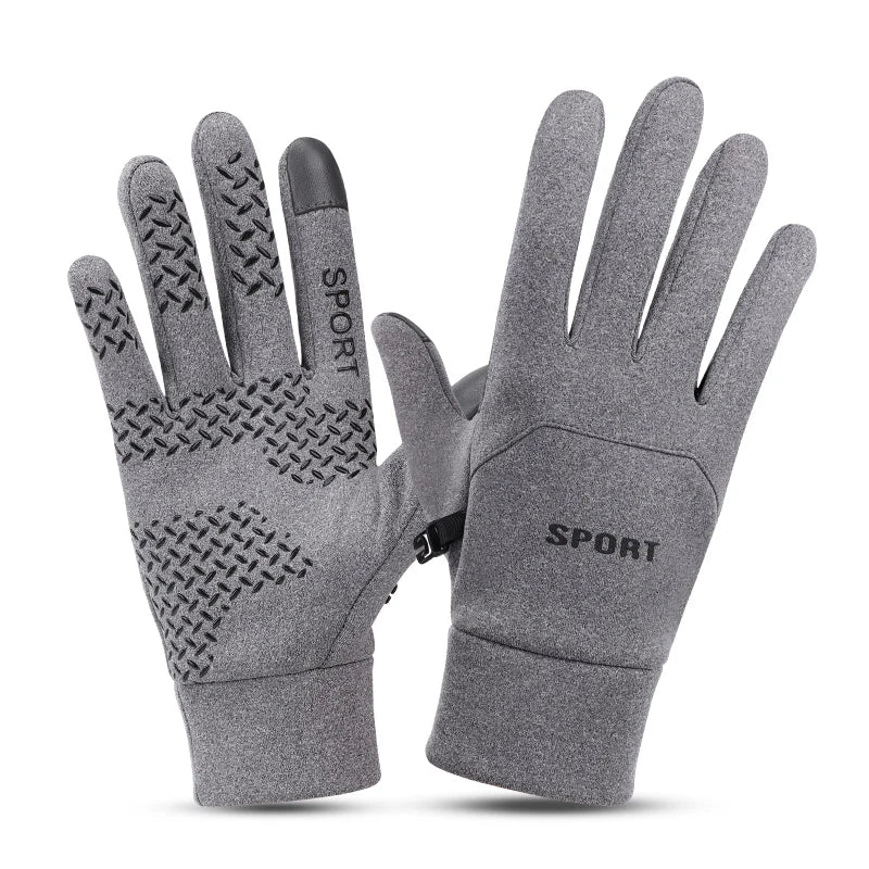 Fashion Anti-slip Palm Bike Riding Waterproof Winter Men Gloves