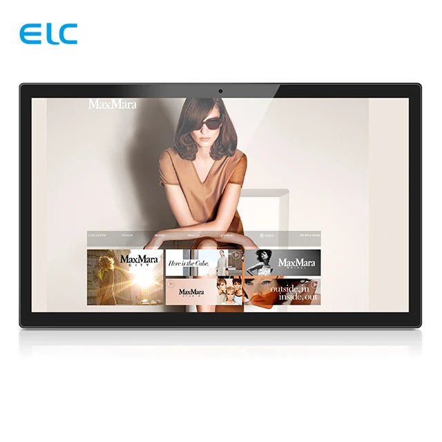 OEM Big Size 32 Inch Capacitive Touch Screen RK3288 Rj45 Usb Android Indoor Advertising Player
