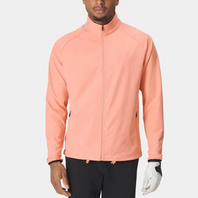 Golf Wear Custom Men French Terry Sports Quick Dry Solid Color Plain Long Sleeve Jacket for Men