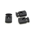 Cord Lock Stopper Cord End Toggle Clip Buckle Black Rope Stopper for Sportswear Rain Clothing Hats