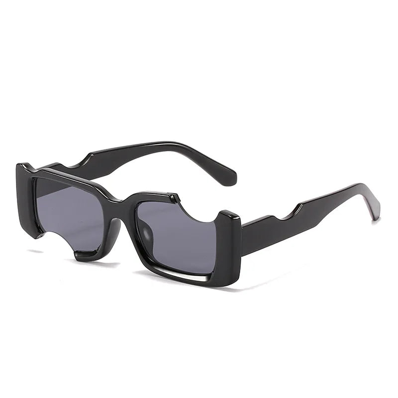 Small Newest Trendy Fashionable INS Style UV400 PC Frame Acrylic Lenses Custom Logo/brand Designer Sunglasses Unisex