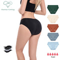 Shanhao RTS 4-Layers Leak-proof Panties Leakproof Bragas Menstruales Anti-side Leakage Seamless Period Panties Heavy Flows