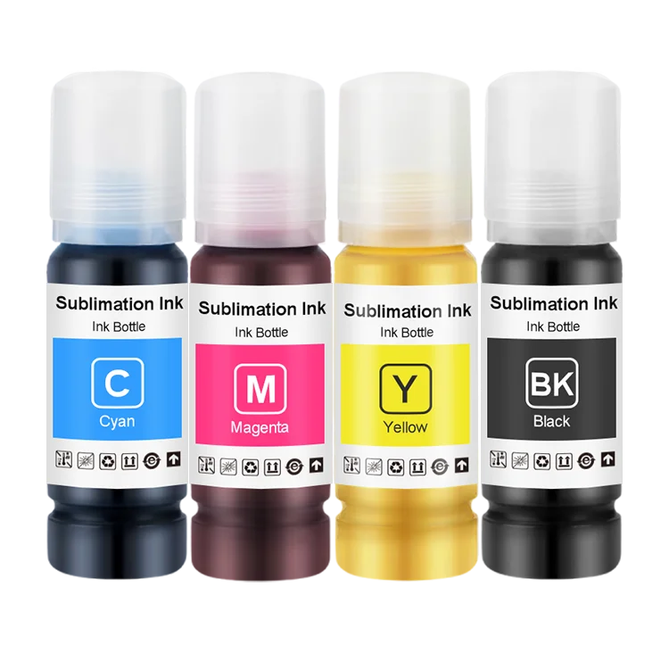 6 Color Refill Bottle Dye Sublimation Textile Printer Ink for Epson Ecotank Eco Tank ET-2750 ET-2720 ET-8550 ET- 8550 ET 8550
