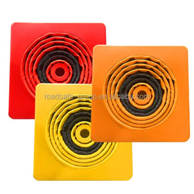 Wholesale Roadsafe Red/Orange 28 Inch Telescopic Reflective Water-resistant Traffic Cone Retractable Collapsible No-Power