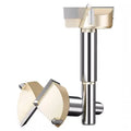 2 12 Shank 1/2" Shank Round Over Rail & Stile with Cove Panel Raiser 1Bit Router Bit Set Tenon Cutter for Wood