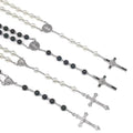Hot Sale Rosary Necklace Glass Imitation Pearl Long Sweater Chain for Men and Women | Beads Size 8mm