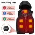 Ready to Ship 5V 11 Heating Zones Thermal Rechargeable Battery Waistcoat Heated Vest Electric Clothes for Women Men Winter Wear