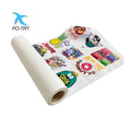 PO-TRY DTF PET Film Double Side Hot Peel Roll for I3200 Printer High Temperature Heat Transfer for Textiles