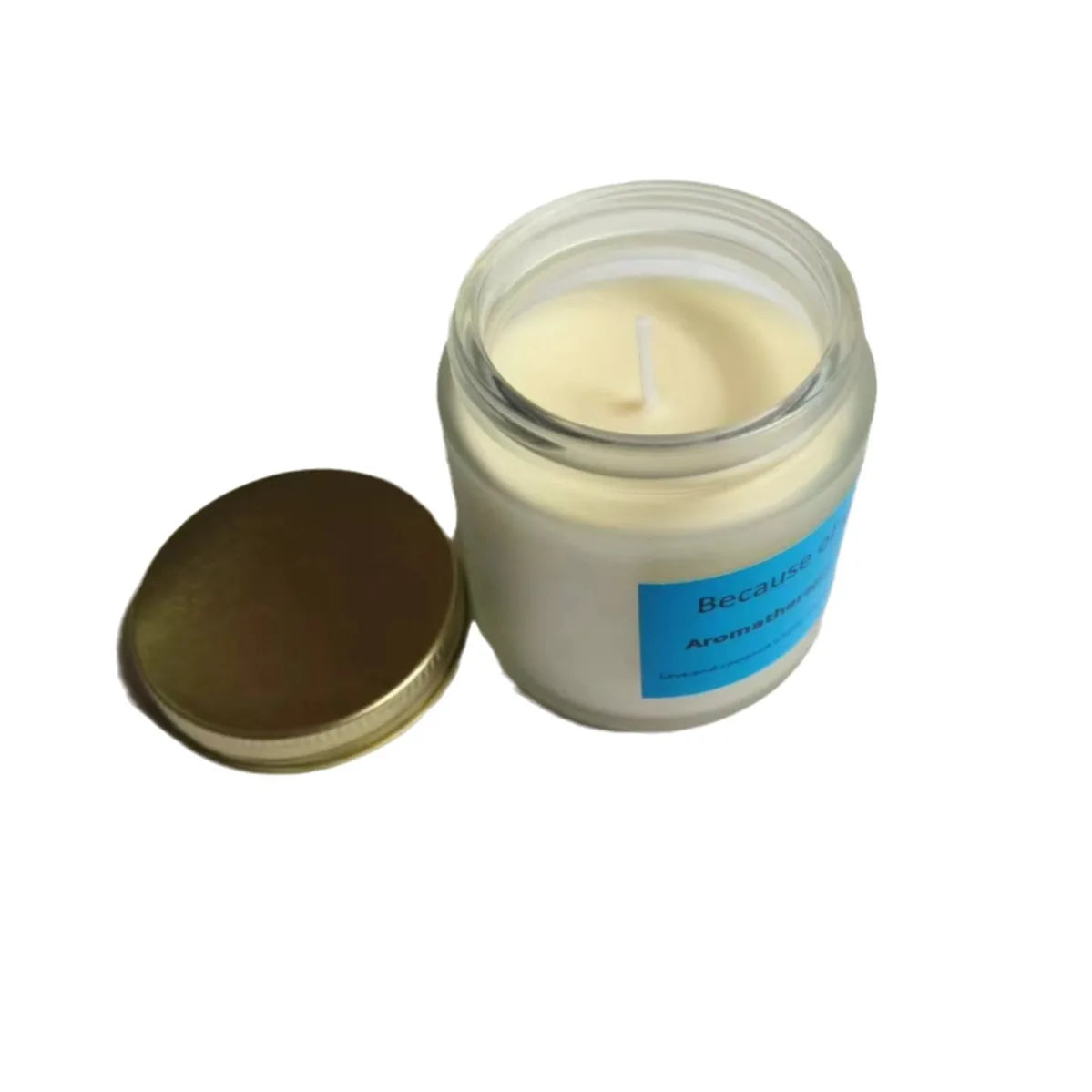 Custom Private Label Soy Wax Jar Scented Candles for Home