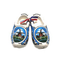 Customized Wooden Crafts Dutch Icon Wooden Clogs for Holland Souvenirs
