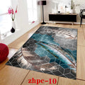Cheap Factory Polyester Printed 3D Living Room Luxury Crystal Velvet Area Rugs