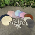 Wholesale Artificial  Green Plant Palm Fan Leaves for Wedding Hall Flower Arrangement Decoration