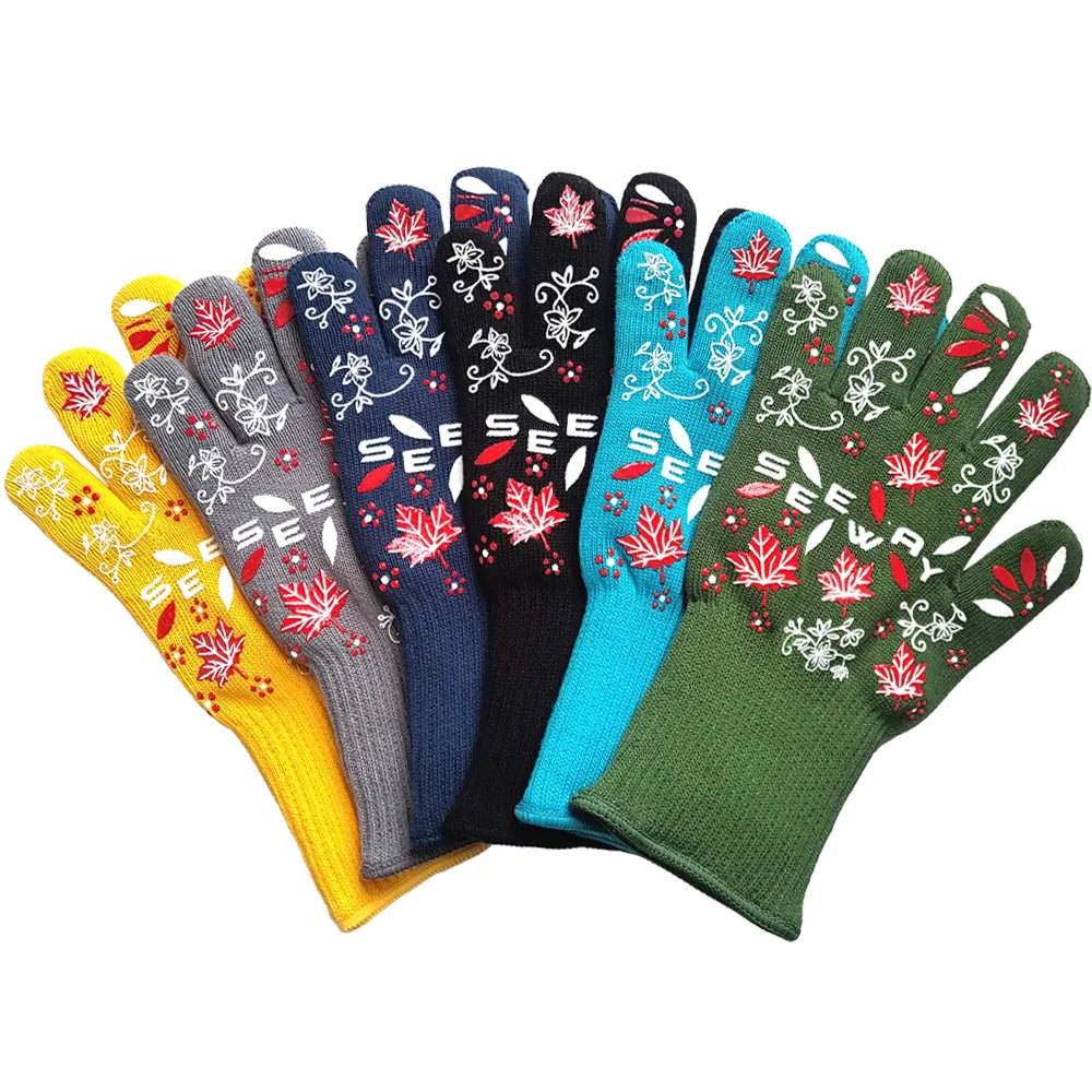 Seeway EN407 Level 3 Contact Heat Kitchen Oven Bbq Gloves