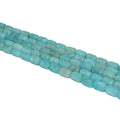 Wholesale 6*9mm Amazonite Extra Tube Beads Natural Blue Gemstones for DIY Jewelry Making