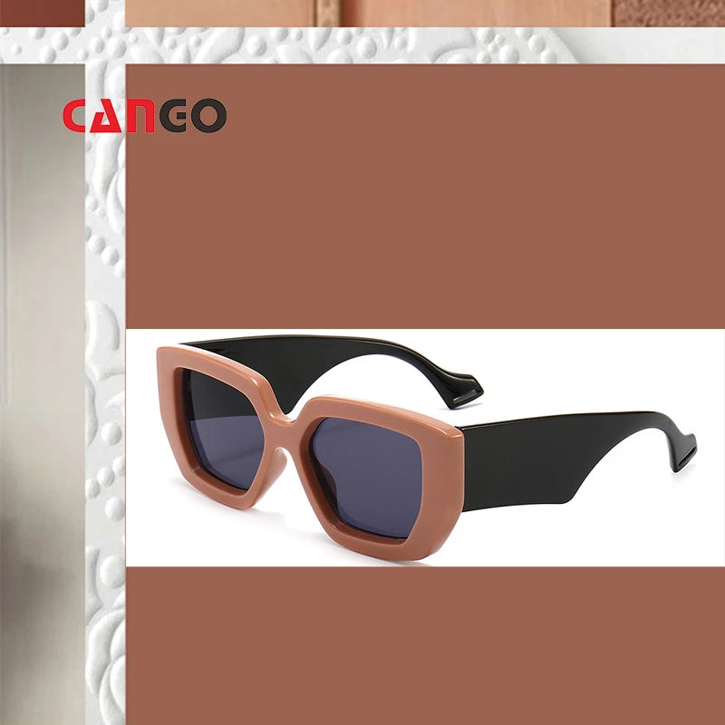 2022 Popular Oversize Rectangular Sunglass Men and Women Shade Glasses