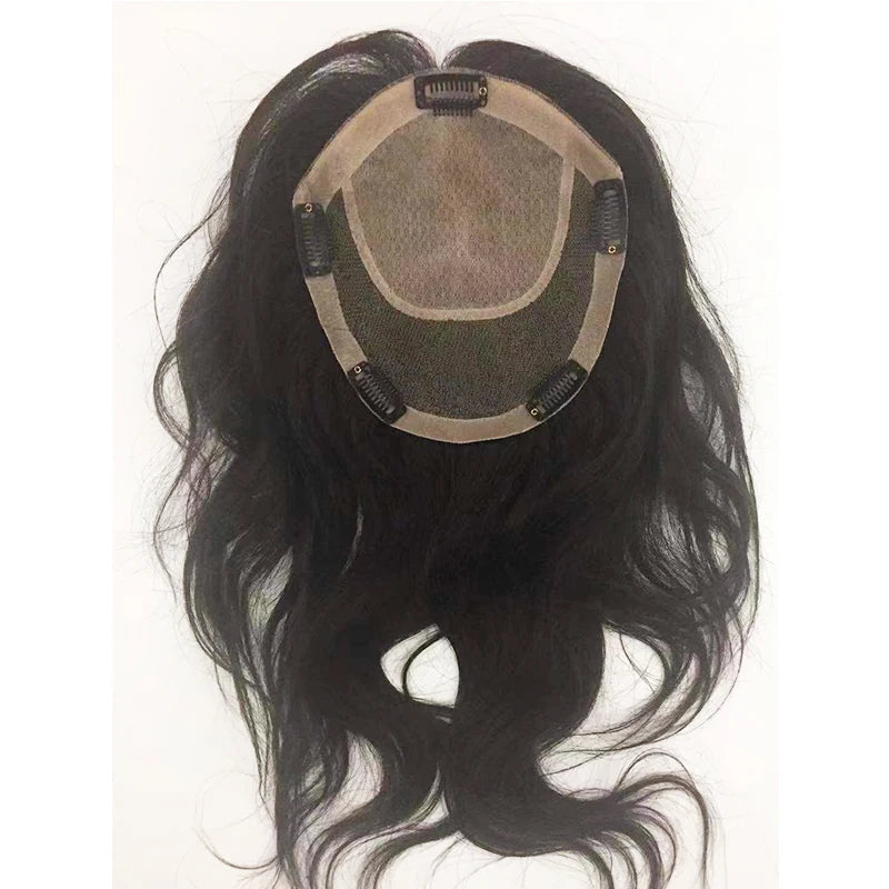 Emeda Indian Hair Female 8x10 Human Hair Toupee for Women Women Toupee