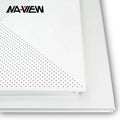 Modern Perforated Fireproof Suspended Aluminum Alloy Ceiling Tiles 600x600 for Commercial Mall & Hotel Office Decoration