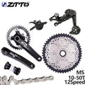 ZTTO 12-Speed MTB Bike Groupset Kit Micro Spline 10-50T Crankset 1x12 Shifter Derailleur Chain Cheap Freewheel Bicycle M9100