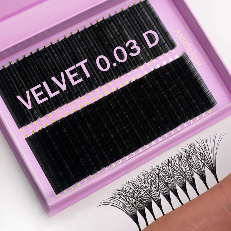 Matte Volume Eyelash Extensions with CC Curl Private Label Individual and Individual Lashes Supplies