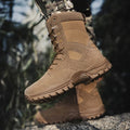 New Style Custom Mens Hiking Waterproof LightweightDurable Suede Leather Work Boots