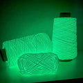 Hot Sale China Wholesale Source Factory Knitting Hand Crochet 100% Polyester Glow in the Dark Yarn for DIY Weaving Embroidery