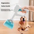 Two-in-One Simple Style Plastic Portable Poop Bag Picker Teddy Dog Shovel for Cats and Dogs Toilet Packer Poop Scooper