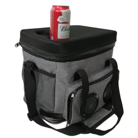 TR-Rechargeable Cooler Backpack Bag Speaker Works with iPhone & Androidother Camping Cooler Bag Speaker for Outdoor Tents