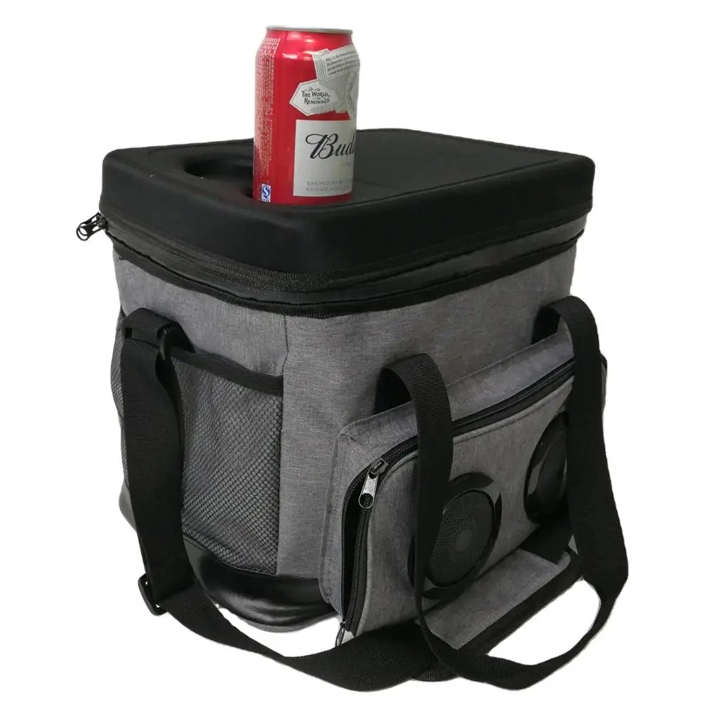 TR-Rechargeable Cooler Backpack Bag Speaker Works with iPhone & Androidother Camping Cooler Bag Speaker for Outdoor Tents