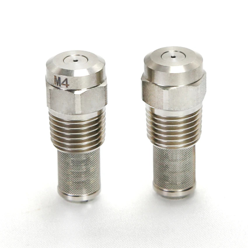AAZ-M 60 Degree Hollow Cone 1/4 304 Stainless Steel High Pressure Misting Fog Water Atomizing Spray Nozzle