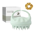 Soft Scalp Massage Brush Factory Price Silicone Scalp Scrubber for Dandruff