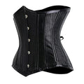 Women Waist Trainer Stain Girdle Double Reinforced Steel Bone Corset