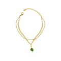 Fashion Double Layer Bracelet Newest Design Winter Ins Style Stainless Steel HandmadeJewelry Wholesale