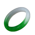 Wholesale Women's Light Green Ice Floating Flower Jade Bracelet Quartzite Jade Bracelet Emerald Color Jade Bracelet