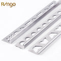 Modern Office Building 8mm 304 Stainless Steel L-Shaped Tile Trim Strip BA/8K/Brushed Finish Silver/Golden/Black/Bronze Metal