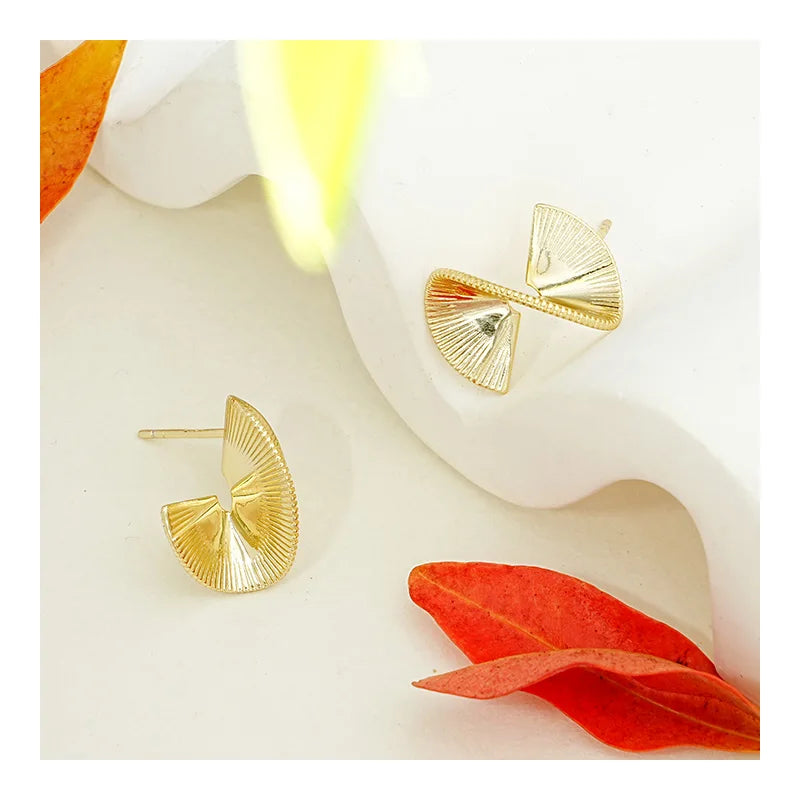 Bulk in Stock He Earrings Senior Sense Silver Earrings Fall New Earrings