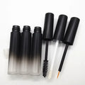 3ml ABS Plastic Black Frosted Custom Empty Mascara Tubes With Brush