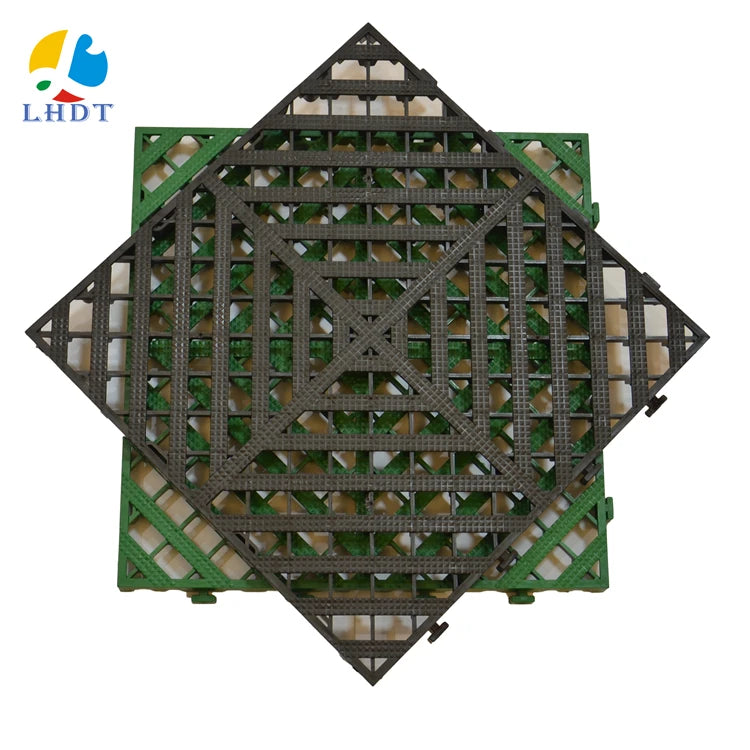 Simple to Install and Easy to Maintain Extremely Hard Wearing and Impact Resistant Interlocking Perforated Garage Flooring Tiles