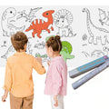 Customized DIY Poster Offset Paper for Children's Drawing Graffiti 30x300cm Film Laminated Custom Colors & Logo for Gifts