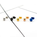 Europe United States Hot Sale Simple Fashion Personality Stainless Steel Anti Allergy Stud Bead Earrings Ball Jewelry