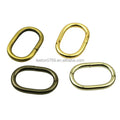 Stock Supply 25mm 1.0inch 4 Colors Metal Oval Ring Bag Buckle