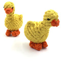 Hot Sale Eco-friendly Customizable Bite Resistant Dog Toy Cute Duck Shape Plush Cotton Material for Playful Puppies Wholesale MegaBDM